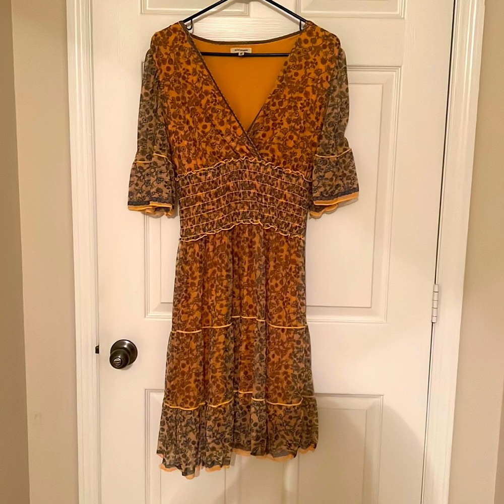 Gold Medium Max Studio Dress